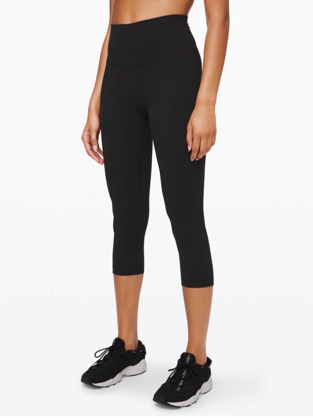 🖤Lululemon Align Crop *21" Black High Rise Third Release EUC W6BC7S Size 12
